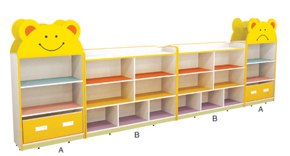 小熊造型玩具柜