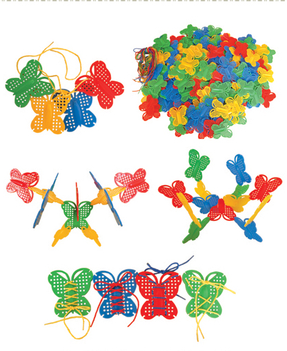 多功能蝴蝶穿線插片