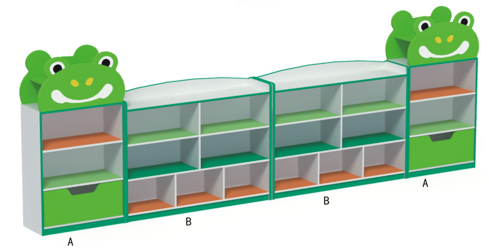 青蛙造型玩具柜